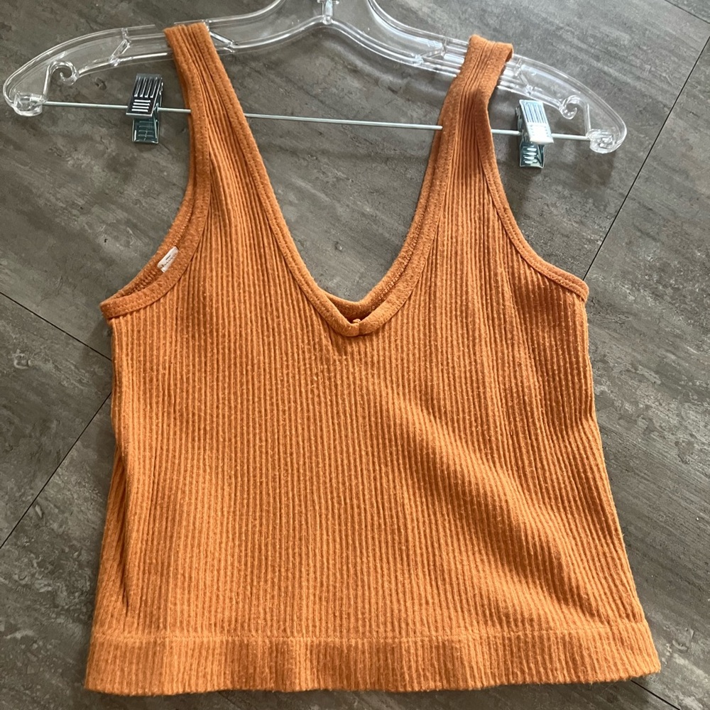 Urban Outfitters Out From Under Seamless Ribbed Crop Tank